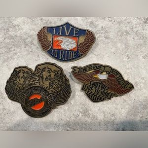 🔥 Vintage Harley Davidson Pin Pack